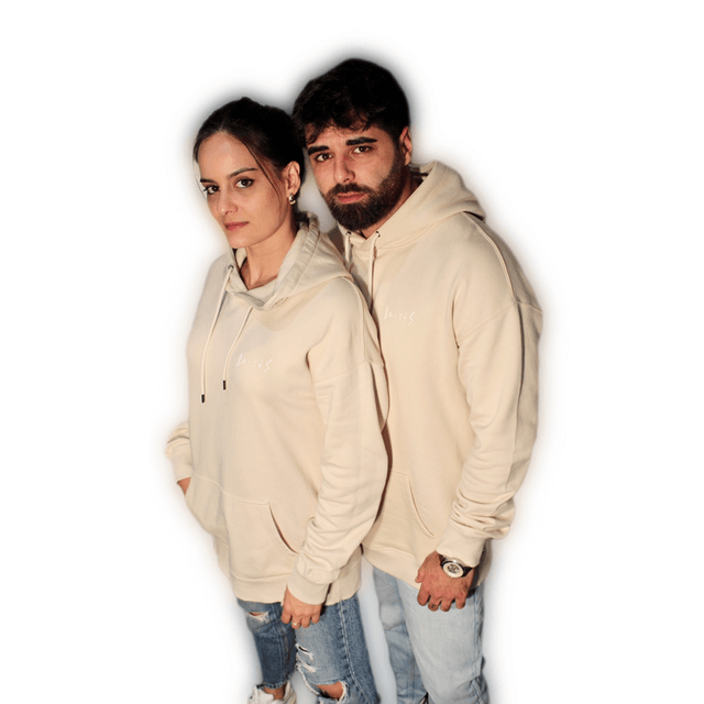 Hoodie Beige
