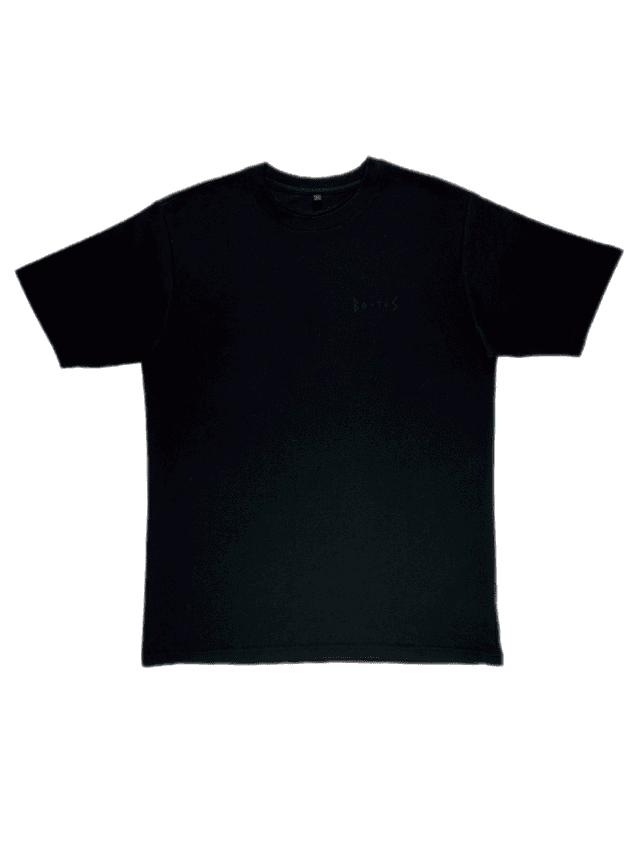 T-shirt Noir sur Noir